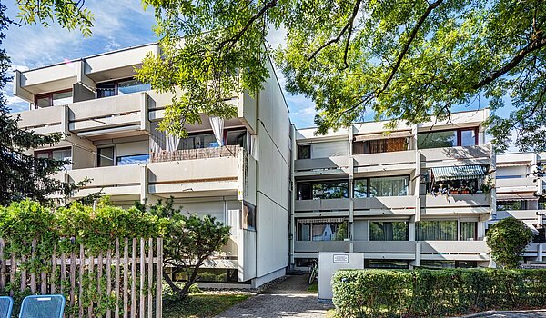 Apartment a  címen 2 Szobák | München-Feldmoching | 70466 | Ansicht von der Straße aus