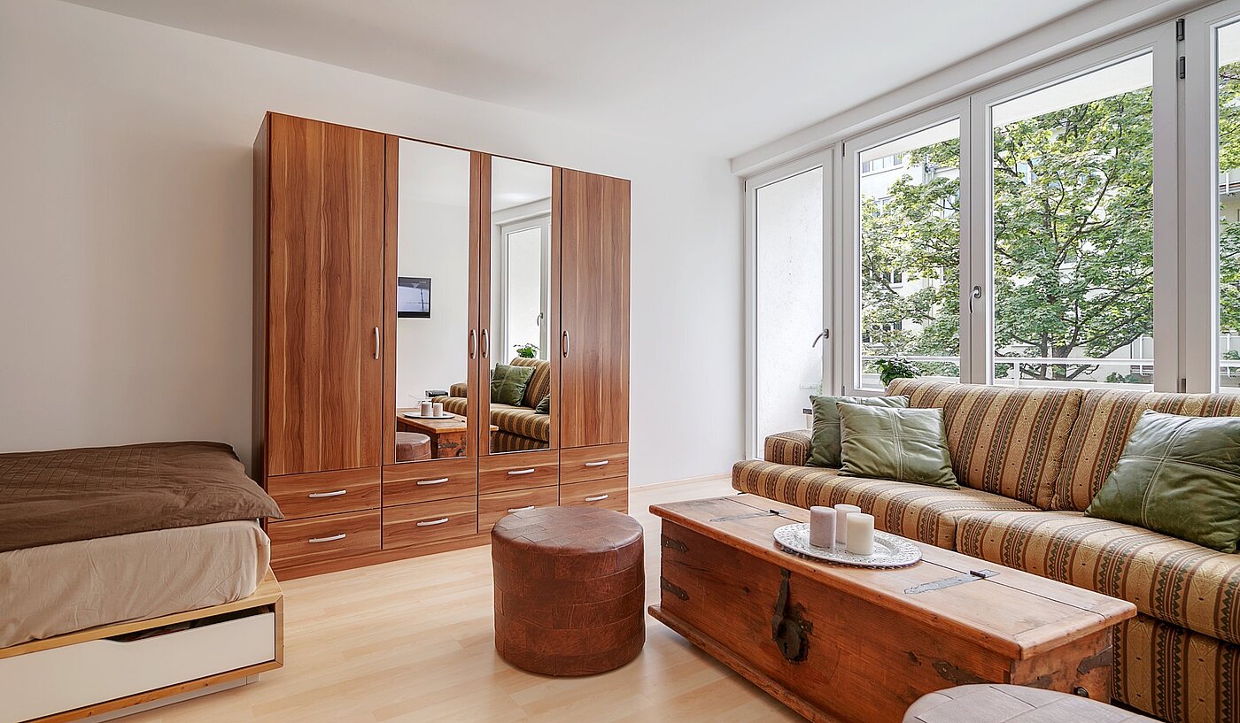 Platt med 1 Rum | München-Schwabing | 2105ML1 | Wohnen