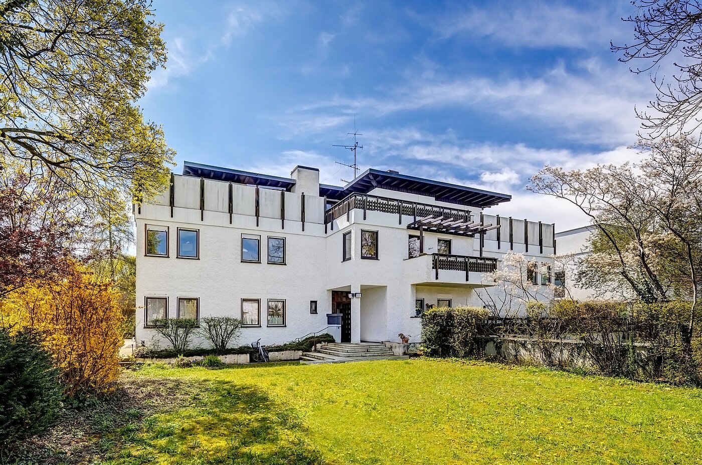 Плосък с 2.5 Стаи | München-Obermenzing | 700191 | Ansicht Rückseite