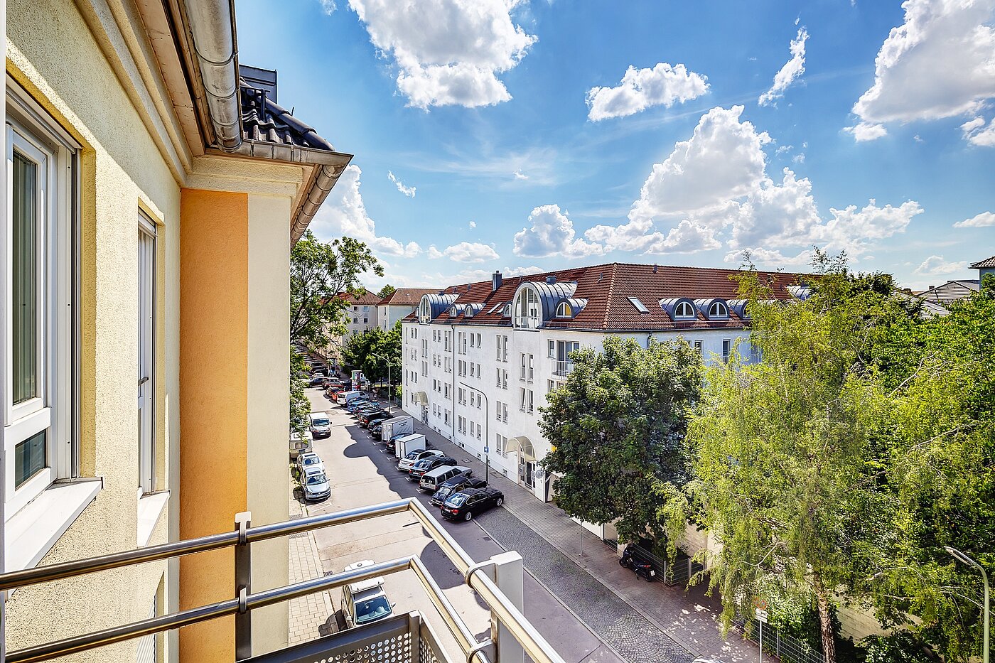 플랫 와 함께 3 객실 | München-Laim | 2206ML2 | Blick vom Balkon