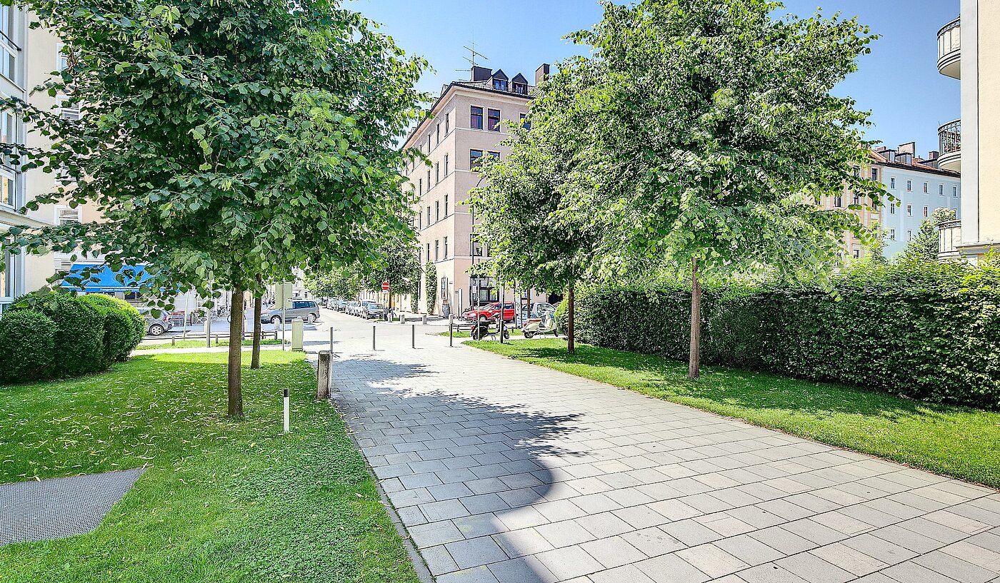 Düz ile 2 Odalar | München-Haidhausen | 1807ML2 | ...in ruhiger und