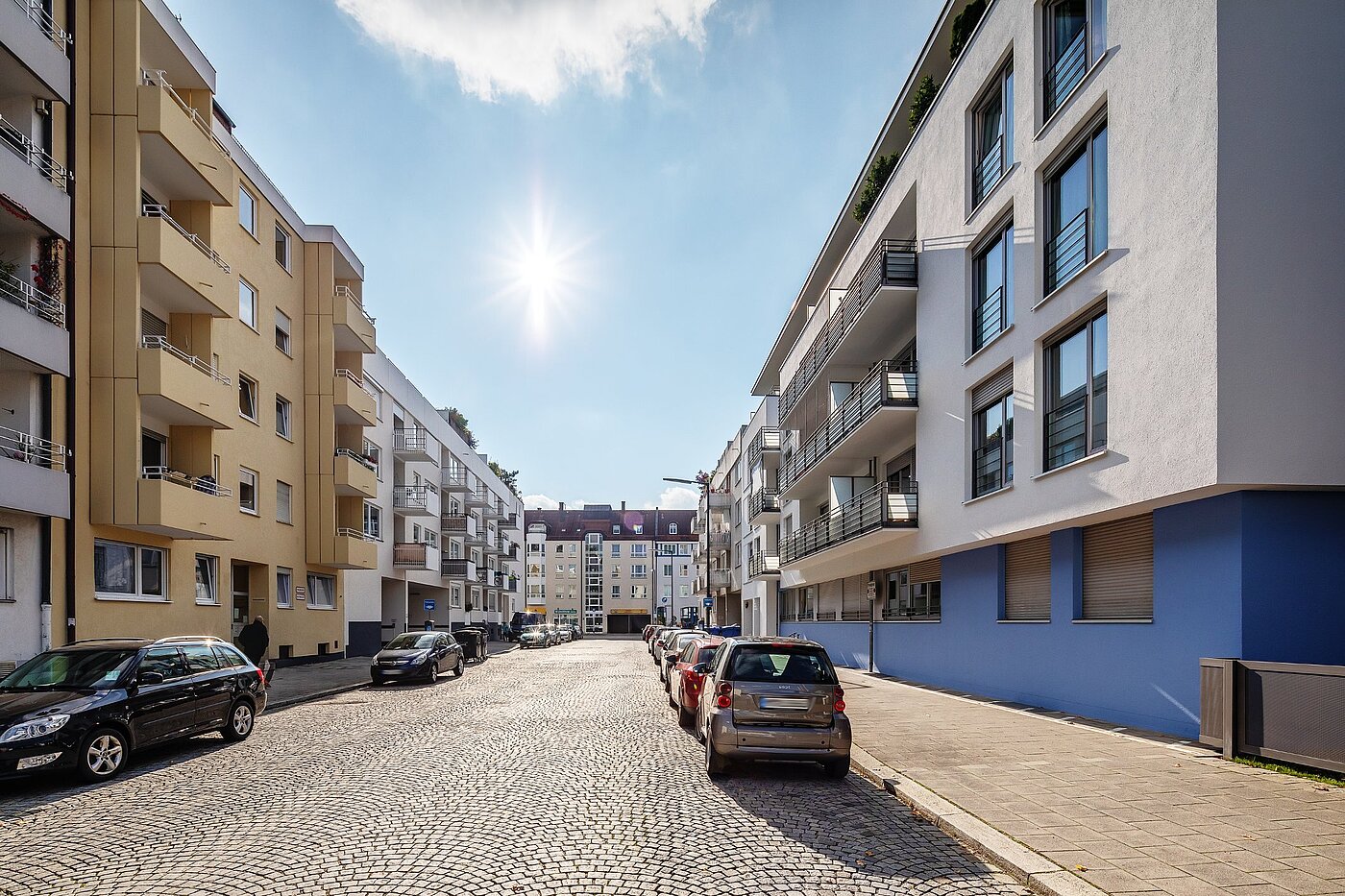 플랫 와 함께 1 방 | München-Neuhausen | 2010ML6 | Ruhige Seitenstraßen