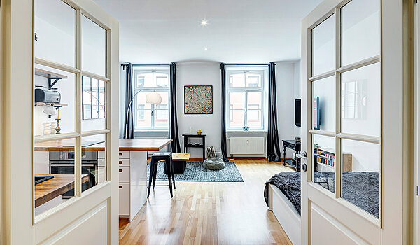 Плоский з 1 Кімната | München-Ludwigsvorstadt | 70388