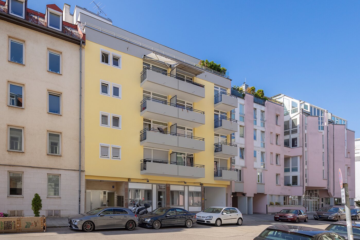 Mieszkanie na parterze z 4 Pokoje | München-Neuhausen | 70471 | Außenansicht