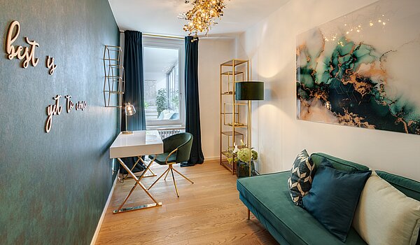 Lapos a  címen 3 Szobák | München-Sendling | 70167 | Arbeitsbereich...