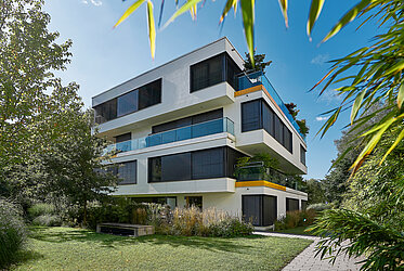 Thalkirchen: Isar'da modern yaşam - seçkin bir konumda tasarım bahçe dairesi