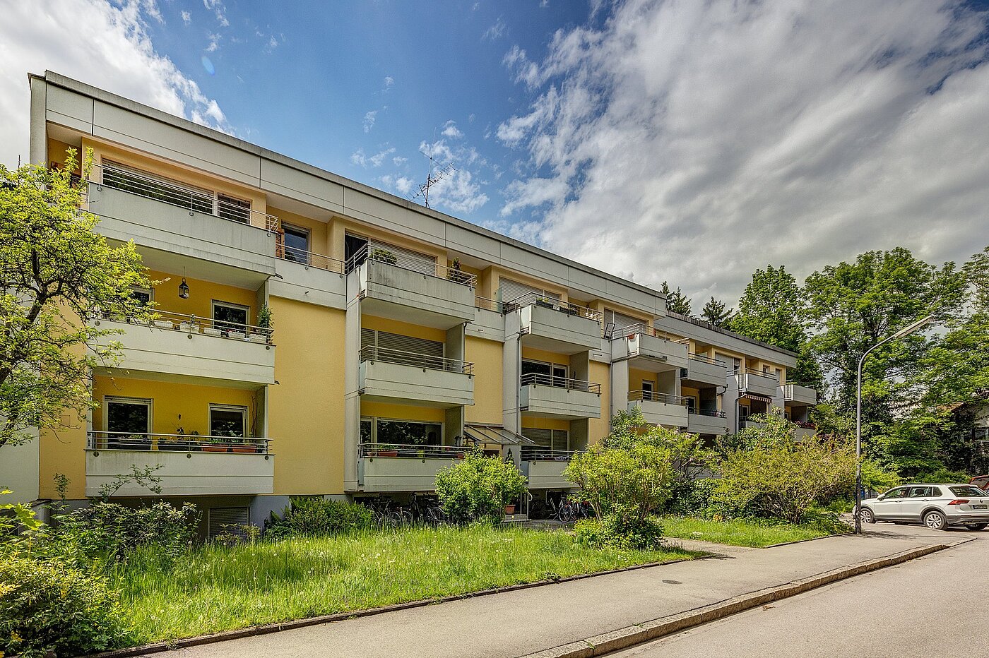 Düz ile 1 Oda | München-Freimann | 2105ML4 | Fassadenansicht