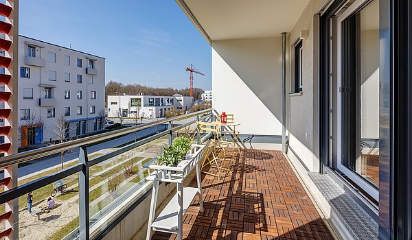Lapos a  címen 2 Szobák | München-Ramersdorf | 70472 | ...Südbalkon