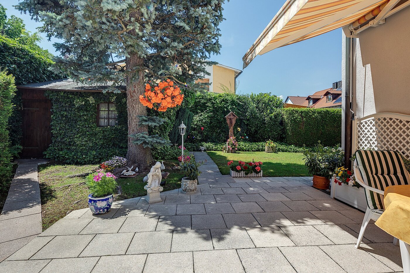 Lejlighed i stueetagen med 3 Værelser | München-Untermenzing | 1806ML6 | Sonniger Privatgarten