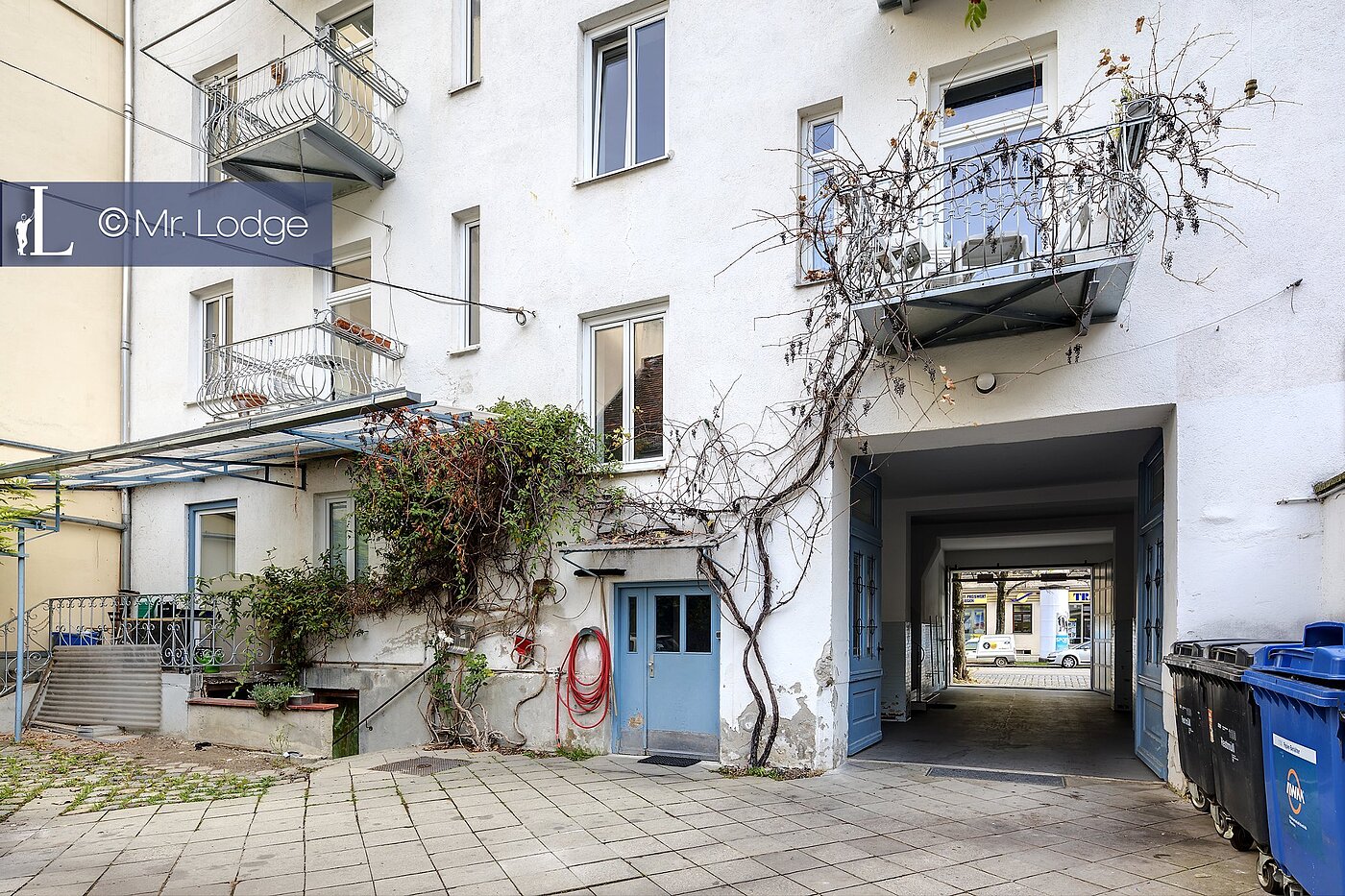 Επίπεδη με 2.5 Δωμάτια | München-Haidhausen | 1710D2 | Hausrückseite
