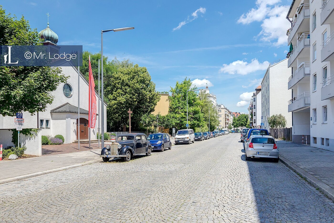 Flad med 1 Værelse | München-Neuhausen | 1703ML9 | ruhige seitenstraße
