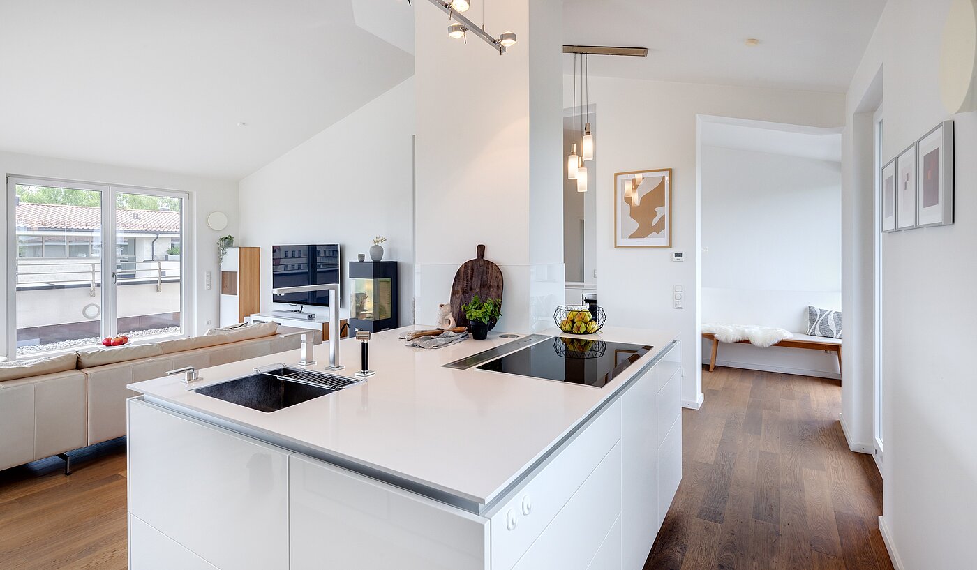 Penthouse a  címen 3.5 Szobák | München-Oberföhring | 70237 | ... mit Kochinsel und ...