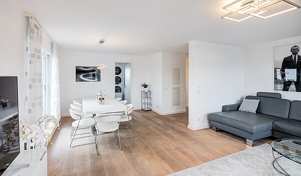 Penthouse με 3 Δωμάτια | München-Riem | 70468 | Wohnzimmer