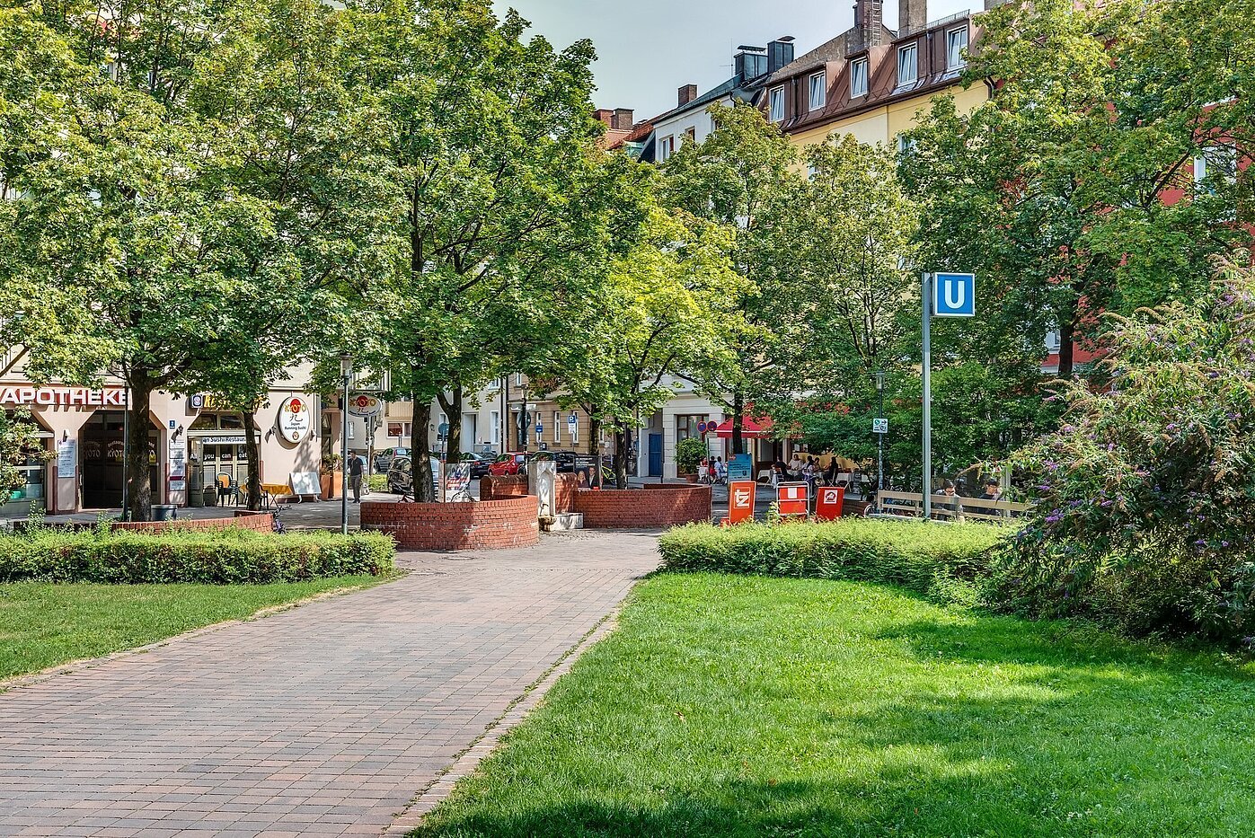 Плосък с 1.5 Стаи | München-Schwanthalerhöhe | 2211ML8 | U-Bahn Haltestelle Heimeranplatz