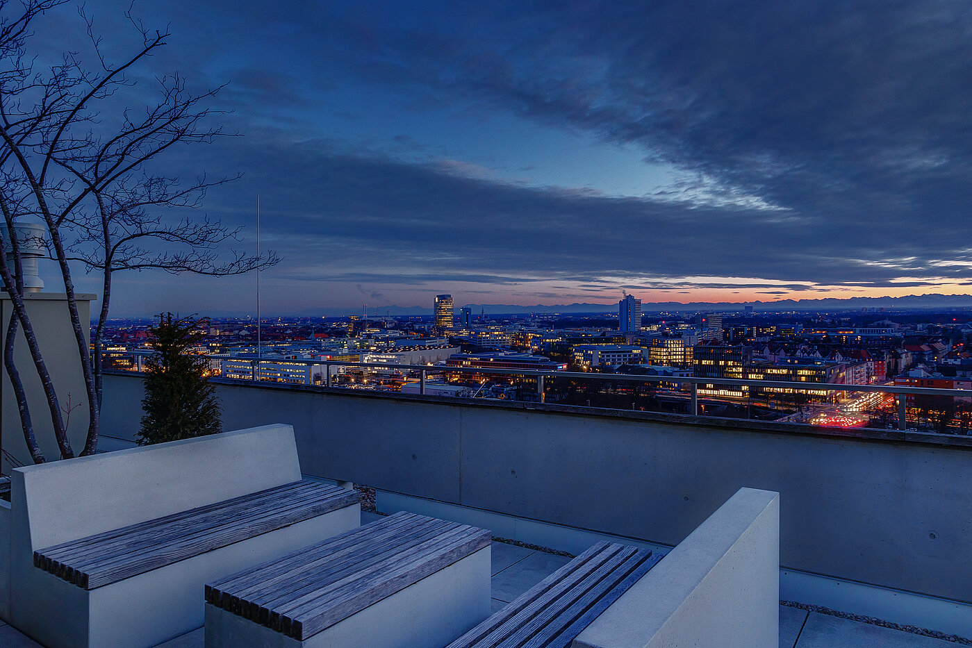 Apartment ile 1.5 Odalar | München-Neuhausen | 70179 | ...und bei Nacht