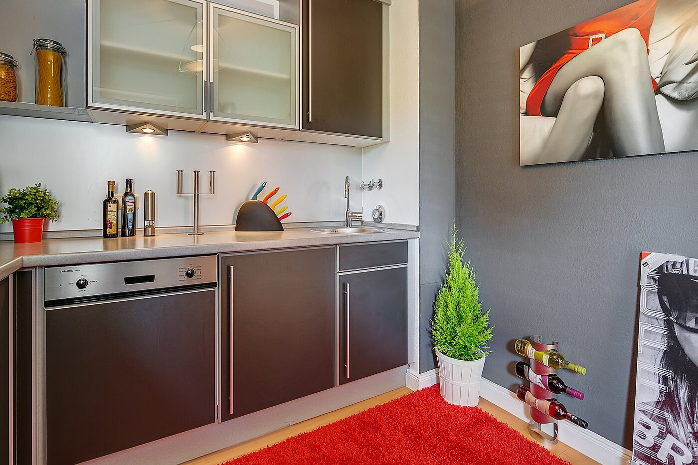 Apartment with 2 room | München-Allach | 1903ML6 | Moderne Küchenzeile