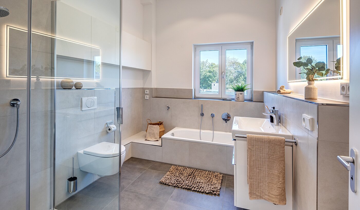 메조넷 플랫 와 함께 4 객실 | München-Obermenzing | 701553 | Helles Bad mit Badewanne...