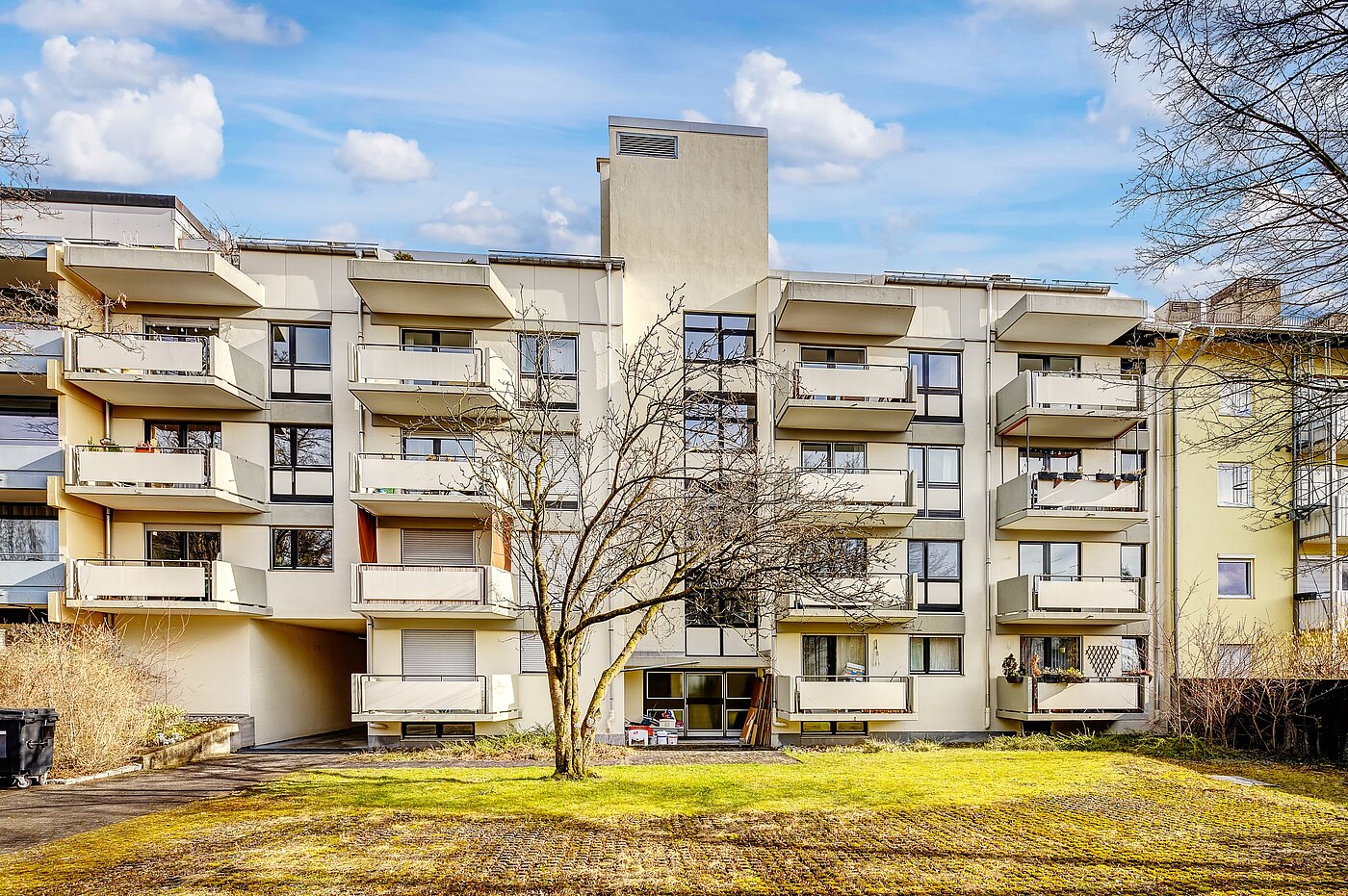 Επίπεδη με 1 Δωμάτιο | München-Milbertshofen | 2112ML4 | Gartenansicht