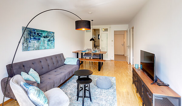 Ravna stran s spletno stranjo . 2 Sobe | Haar | 70426 | Zugang zur...