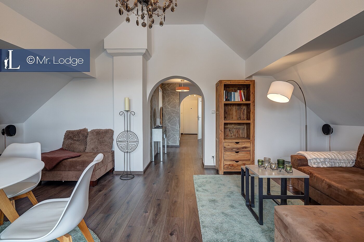 Loftslejlighed med 3 Værelser | München-Hasenbergl | 1803D9 | Offener Wohnbereich