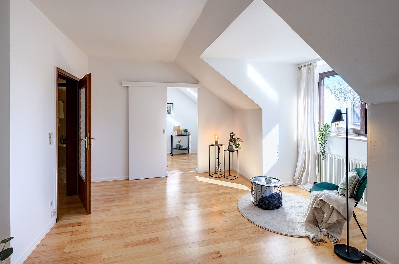 Επίπεδη με 1 Δωμάτιο | Starnberg | 2202ML2 | Blick in Richtung Küche