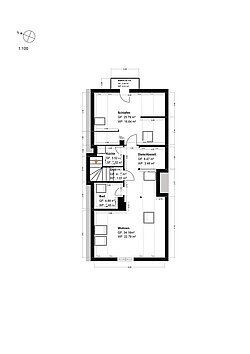 Grundriss Dachgeschoss