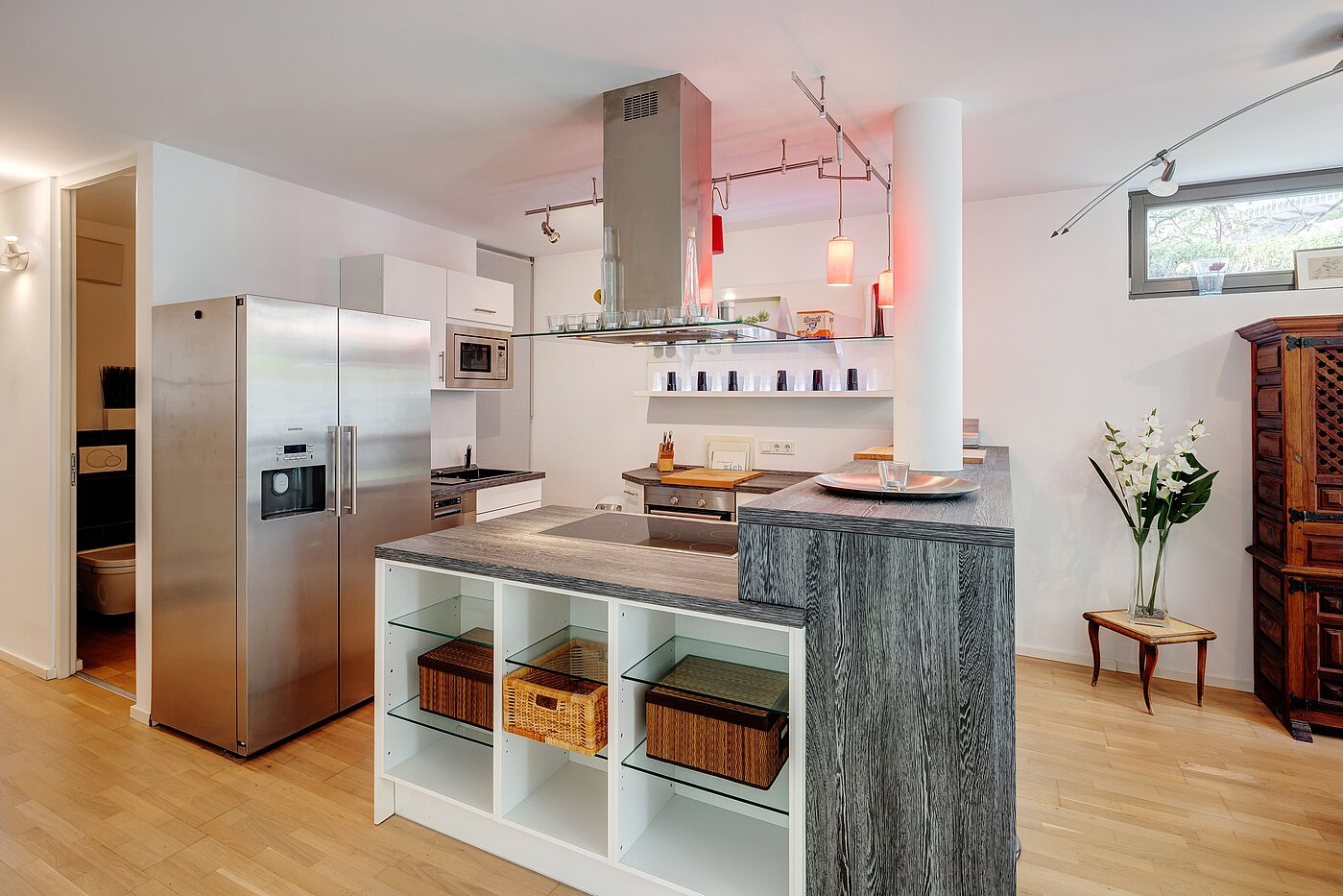 Плосък с 2 Стаи | München-Au | 70108 | Offene Küche mit Kochinsel