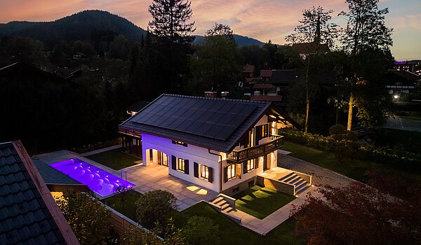 Особлива властивість з 15 Кімнати | Bad Wiessee | 701591 | Luftaufnahme vom Landhaus