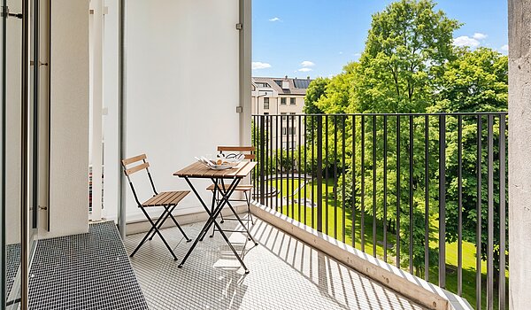 Apartment a  címen 1.5 Szobák | München-Bogenhausen | 702971 | Balkon zum...