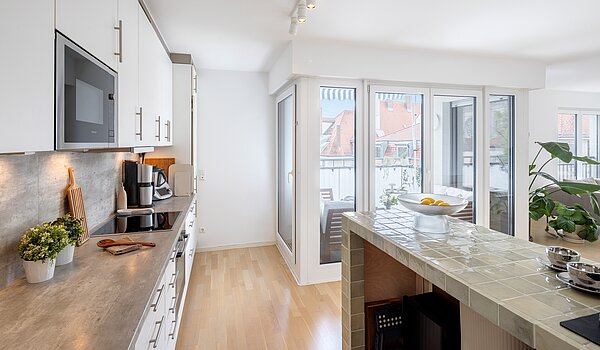 플랫 와 함께 3 객실 | München-Ludwigsvorstadt | 70488 | ...und Theke, sowie...