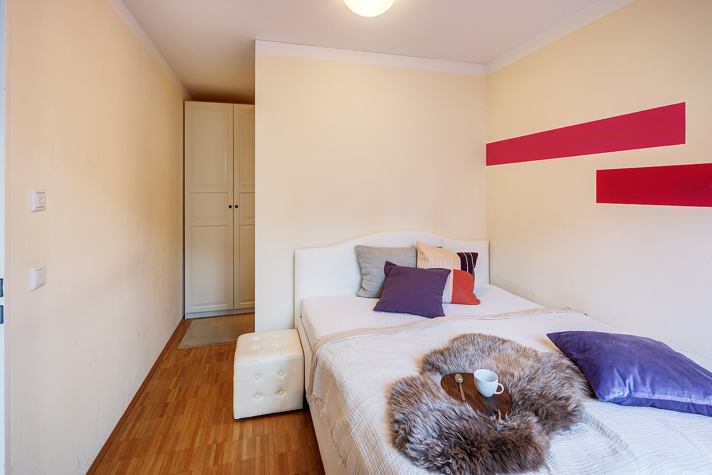Plat met 2 Kamers | München-Schwabing | 703161 | Versteckter Kleiderschrank