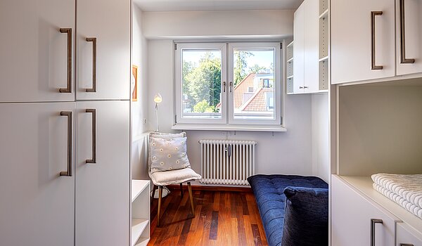 Penthouse a  címen 2.5 Szobák | München-Harlaching | 702581 | Gästeschlafzimmer