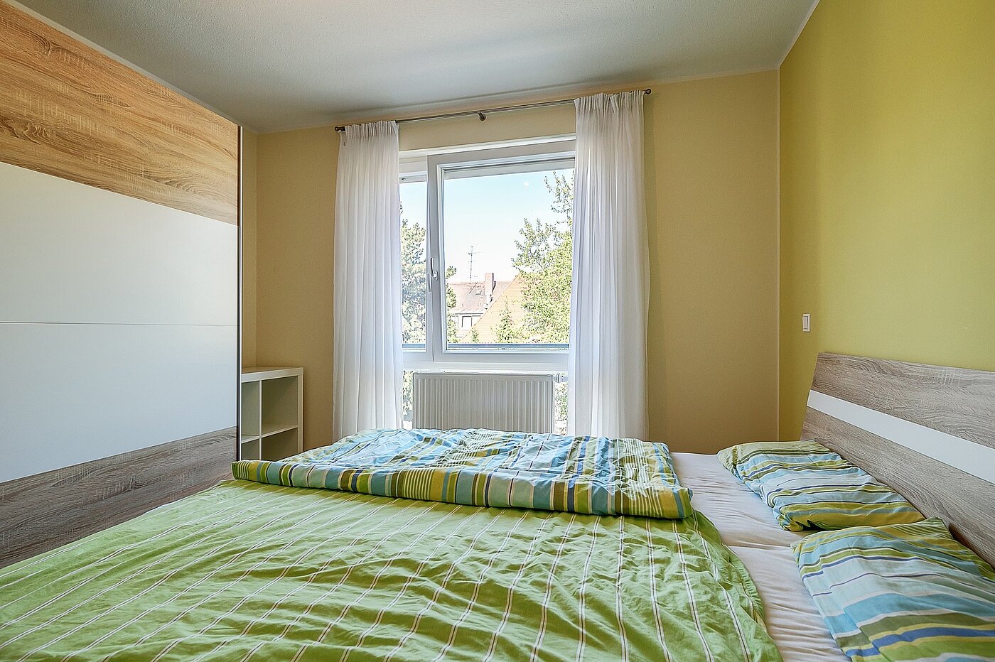 apartamento em prédio com 2 Zimmern | München-Milbertshofen | 2004ML3 | Schlafzimmer mit Stellfläche