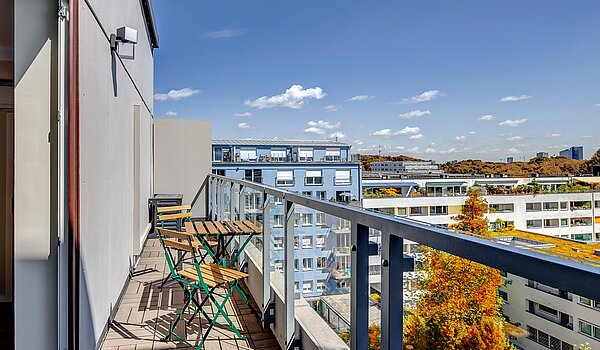 Apartment with 1 room | München-Schwabing | 70376 | Großer Balkon