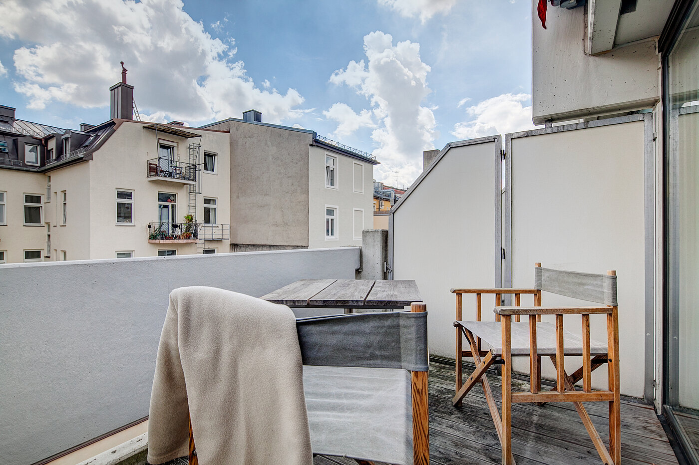 Apartment με 1 Δωμάτιο | München-Maxvorstadt | 70448 | Terrasse