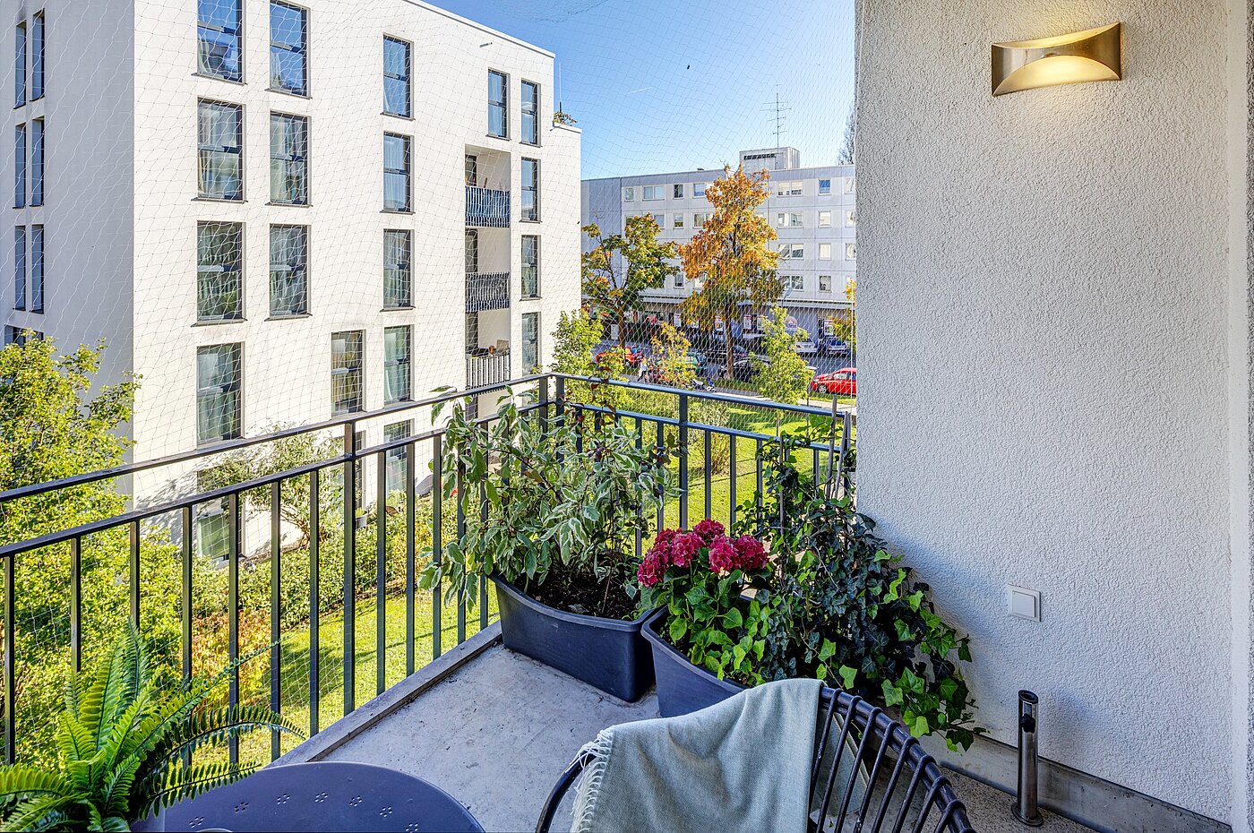 Flad med 2 Værelser | München-Obergiesing | 70150 | Sonniger Balkon