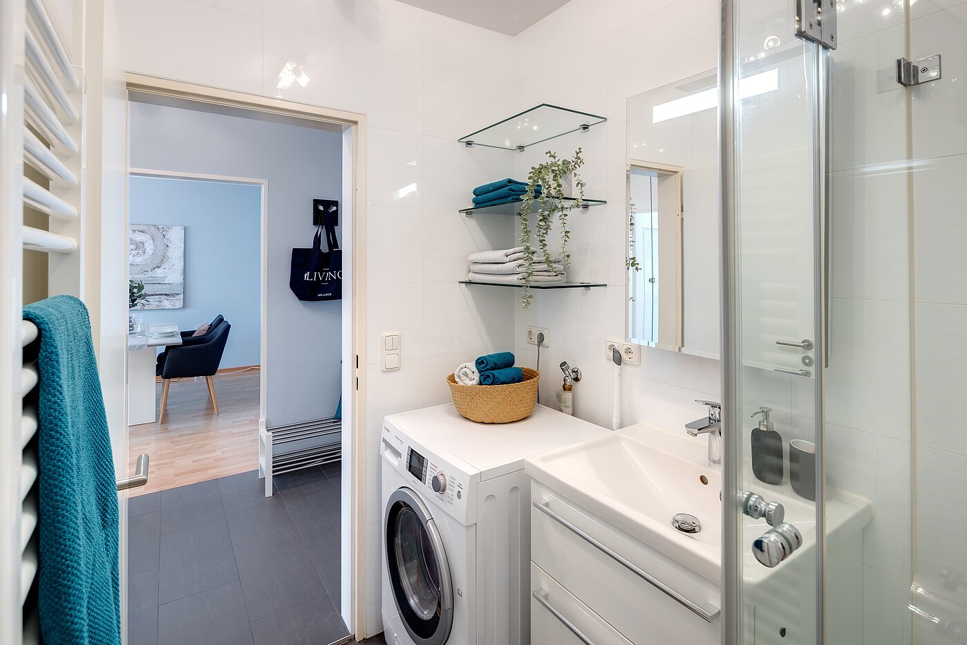 Плосък с 2 Стаи | München-Schwabing | 70013 | ...mit Platz für die Waschmaschine