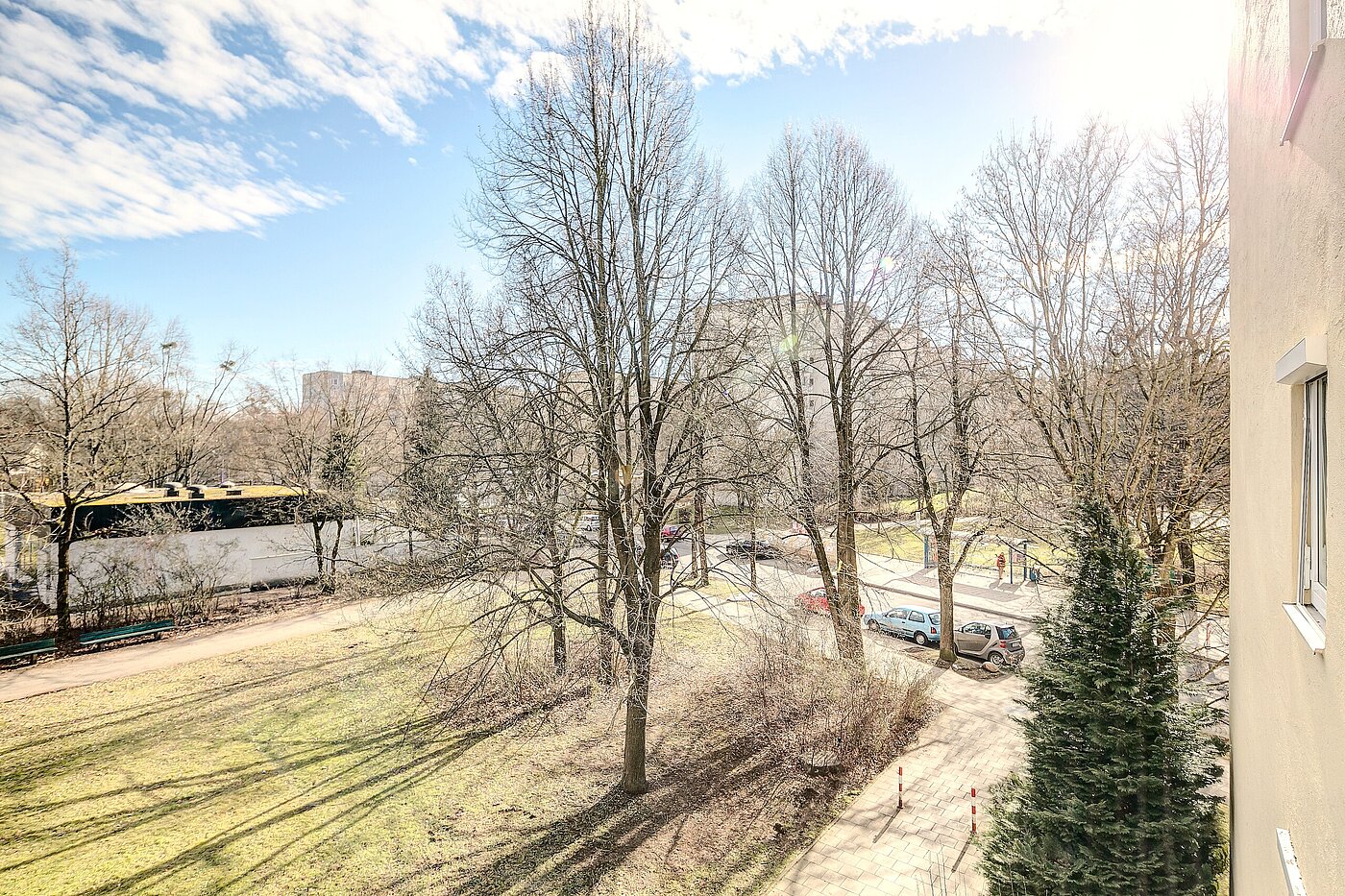 Płaski z 1 Pokój | München-Fürstenried | 2301ML5 | ...vom Balkon