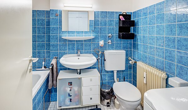 Apartment with 1 room | München-Bogenhausen | 70264 | Bad mit Badewanne