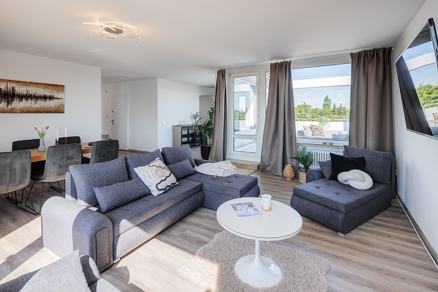 Terrassenwohnung med 3.5 Værelser | München-Berg am Laim | 70451