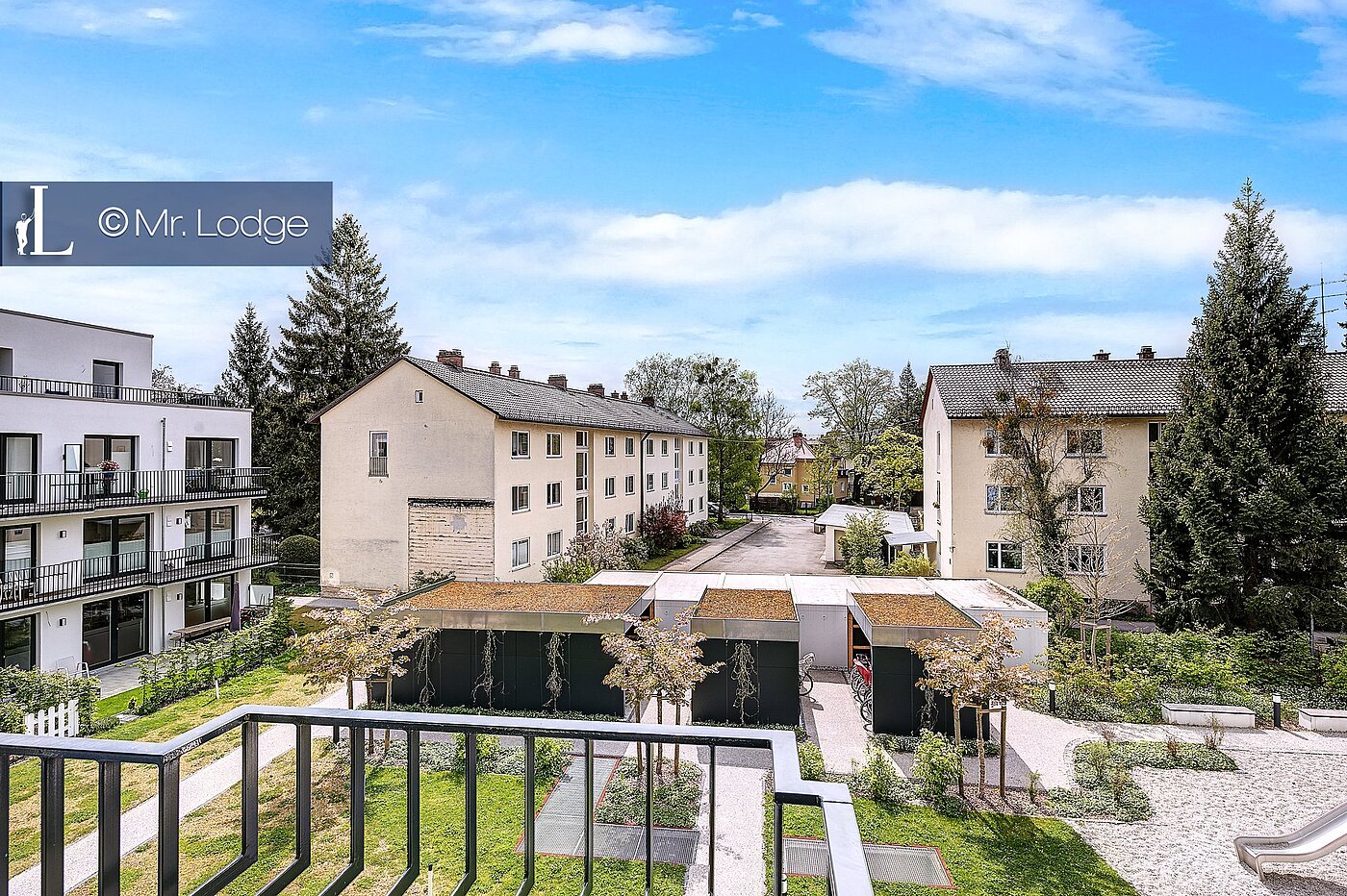 Plat cu 2 Camere | München-Sendling-Westpark | 1801ML3 | Blick vom Balkon