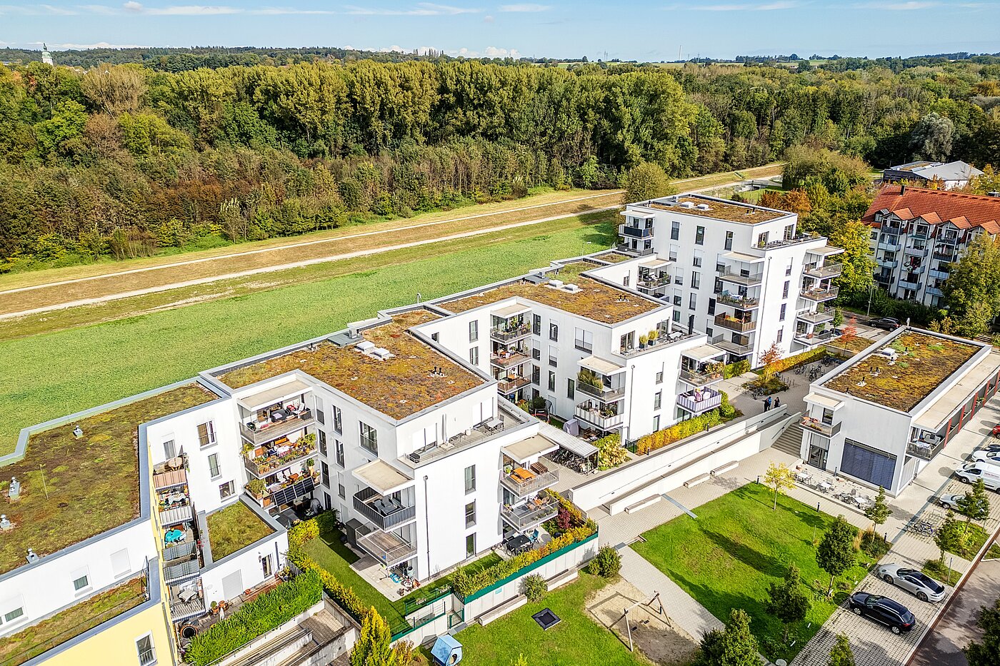 apartamento em prédio com 2 Zimmern | Freising | 70156 | Vogelperspektive