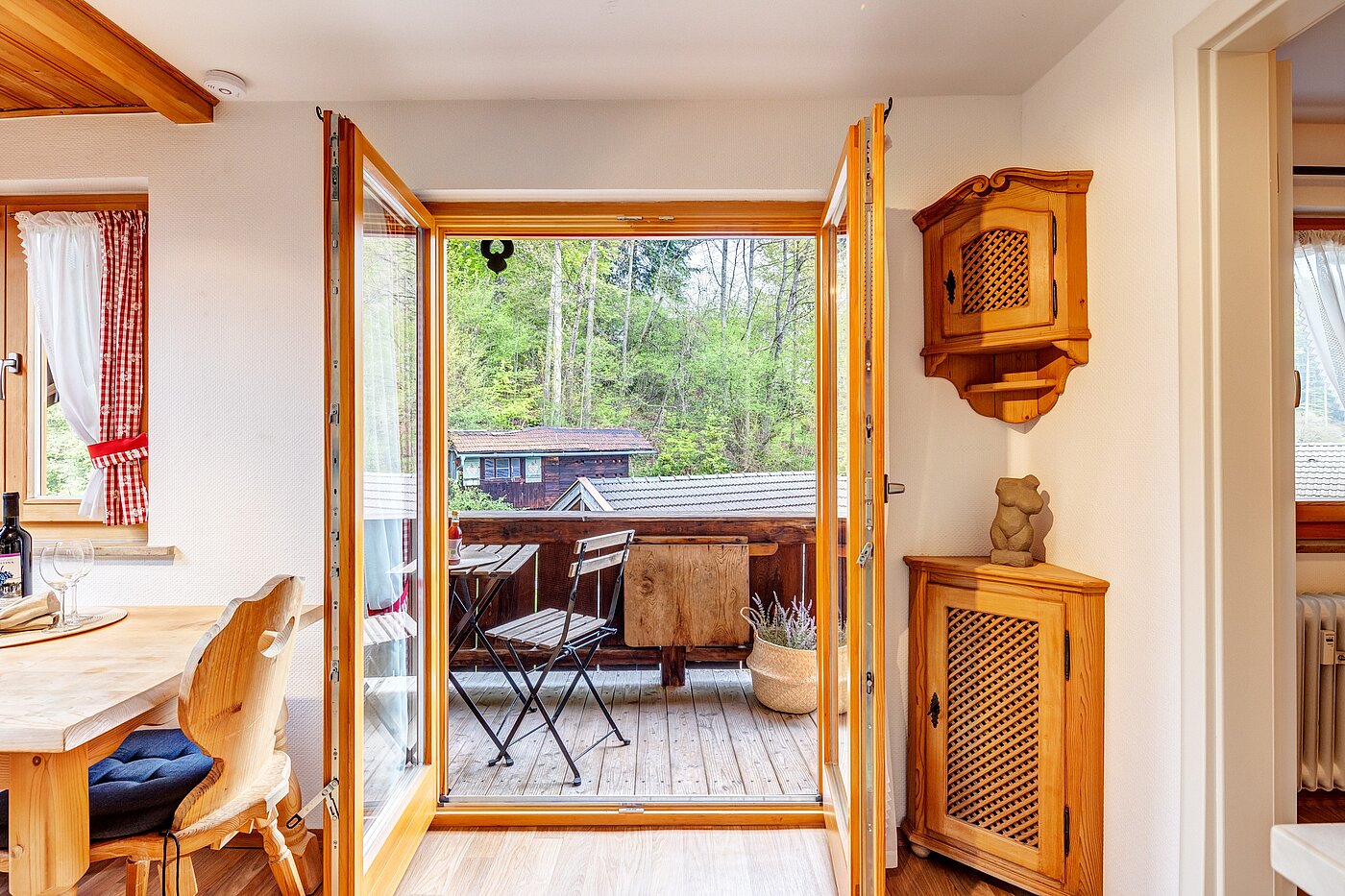 Apartamento no sótão com 2 Zimmern | Bad Wiessee | 70017 | Zugang zum Balkon