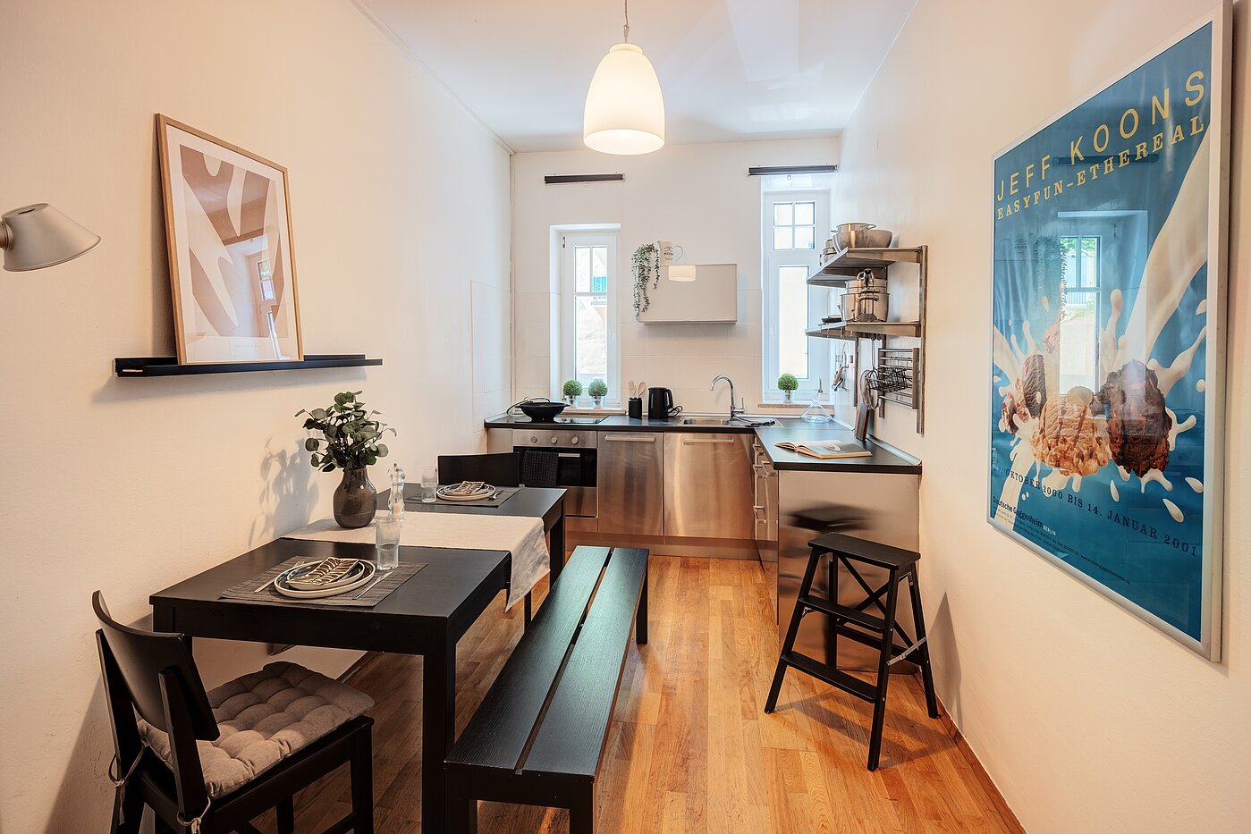 Lapos a  címen 1.5 Szobák | München-Neuhausen | 70473 | Wohnküche