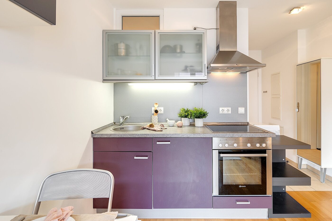 Platt med 1 Rum | München-Pasing | 2108ML2 | Küchenzeile voll ausgestattet