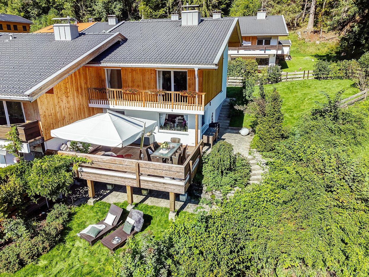 Rohový řadový dům s 3 Pokoje | Kreuth | 70037 | ...vom Garten und der großen Terrasse