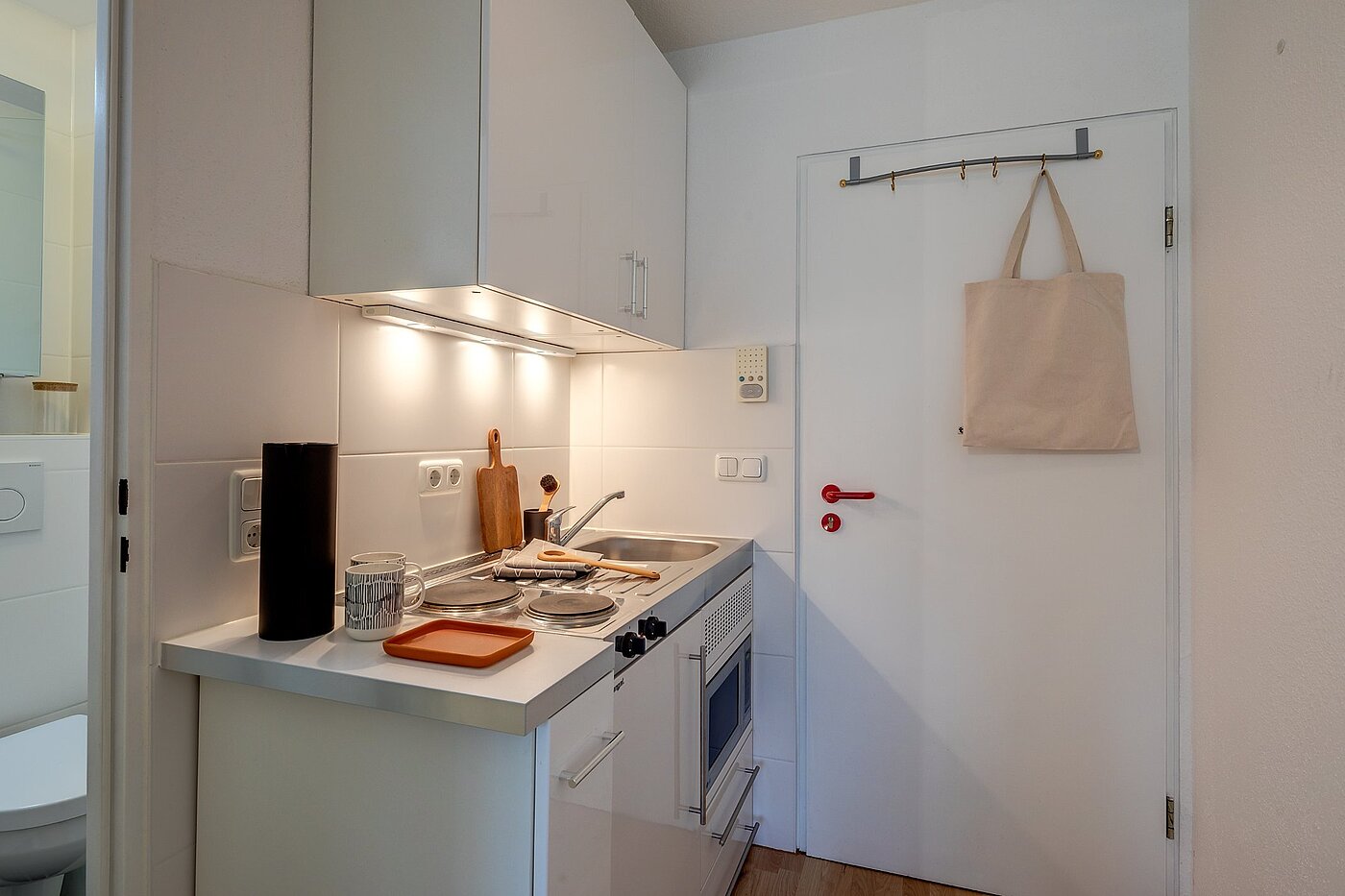 Επίπεδη με 1 Δωμάτιο | München-Trudering | 1903ML4 | Kitchenette