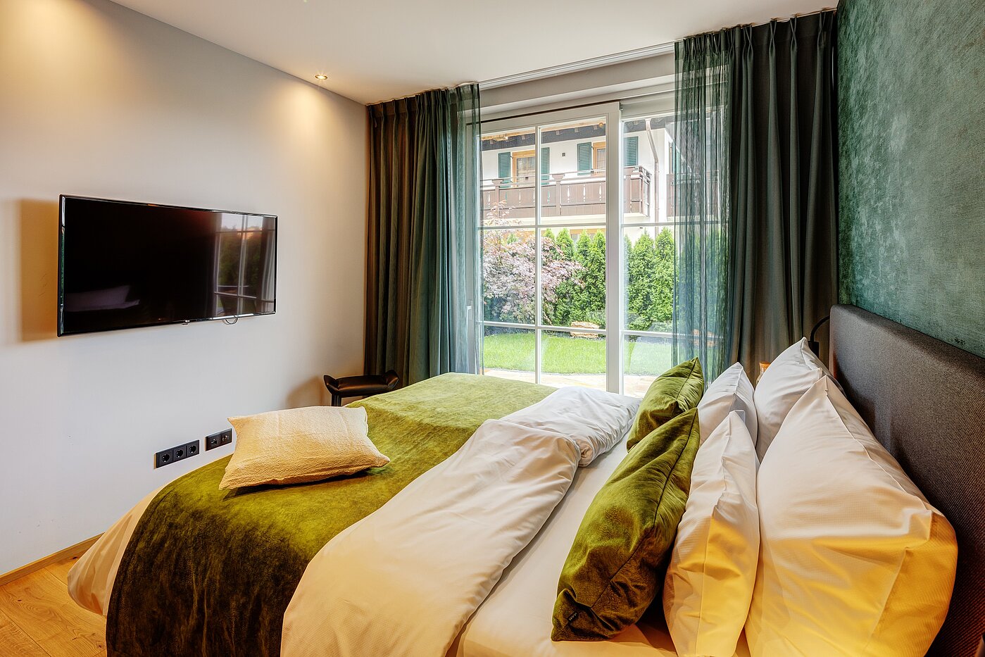 Zemin kat daire ile 3 Odalar | Bad Wiessee | 70053 | Schlafzimmer 1