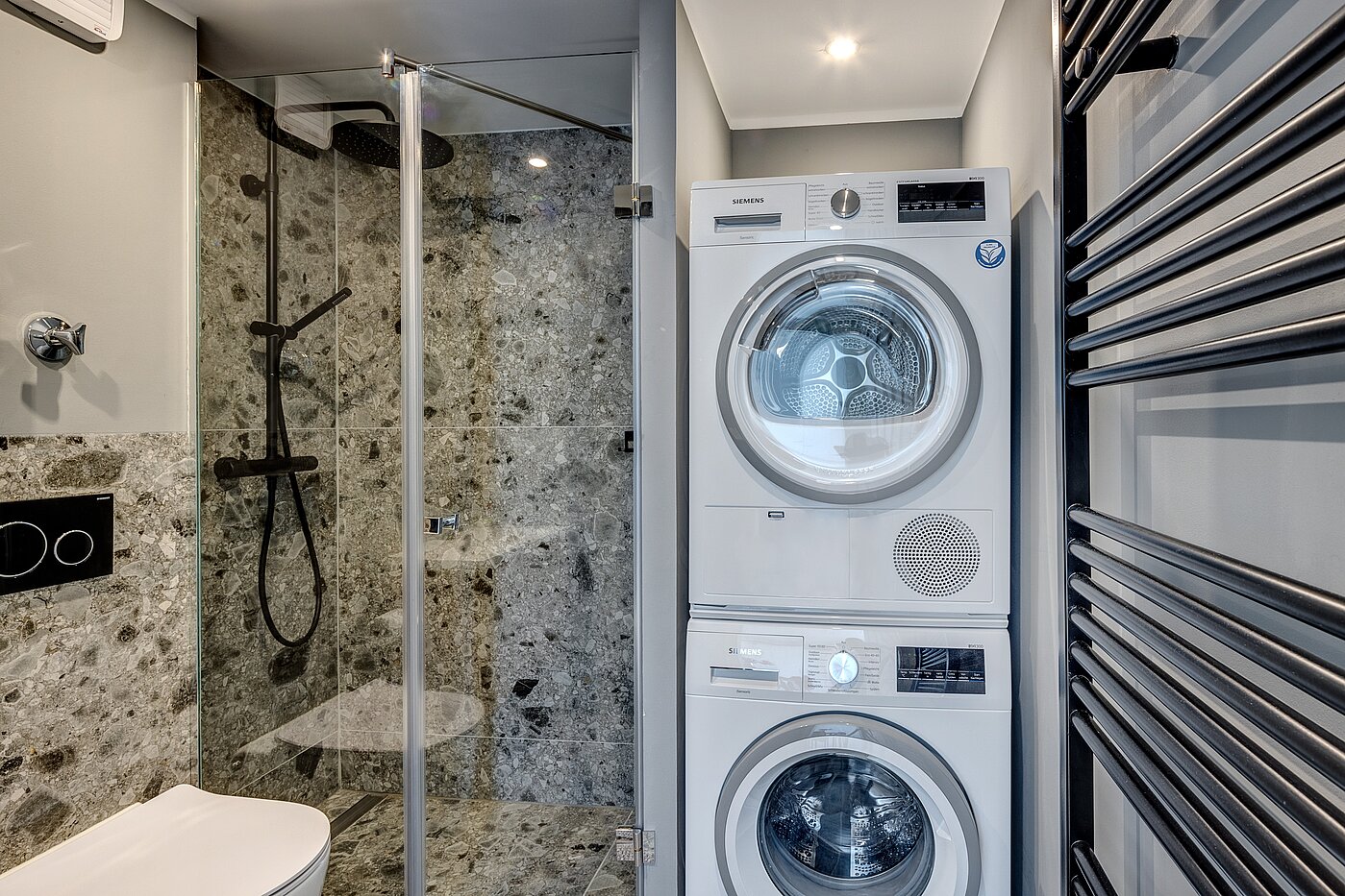 Apartment med 1 Værelse | München-Schwabing | 70376 | Waschmaschine und Trockner