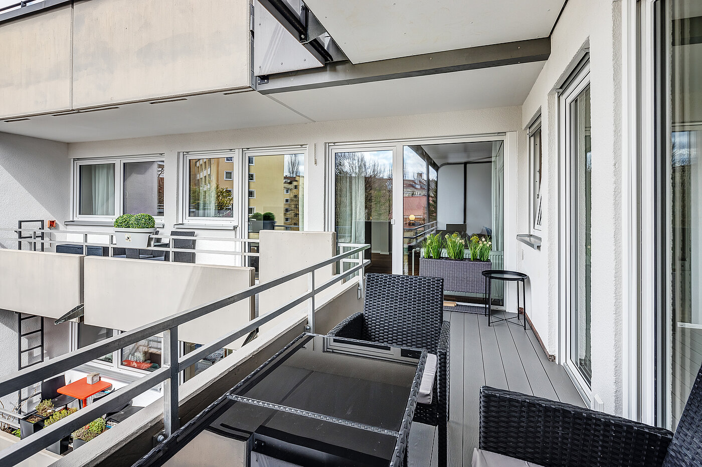 Ploché s 4 Pokoje | München-Au | 70423 | Balkon